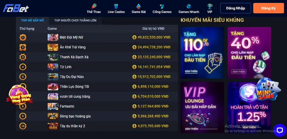 Nạp và rút tiền hcm66 login